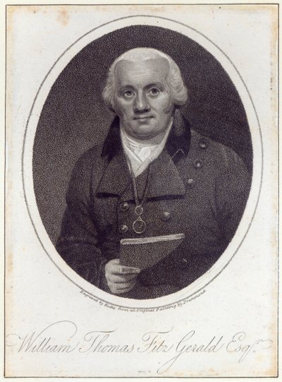 William Thomas Fitzgerald, Engraved by William Ridley by Samuel Drummond